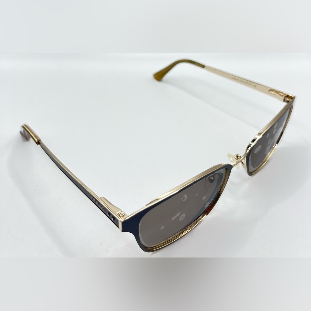 Guess GU2550 Black Gold Oval Sunglasses Frames Only